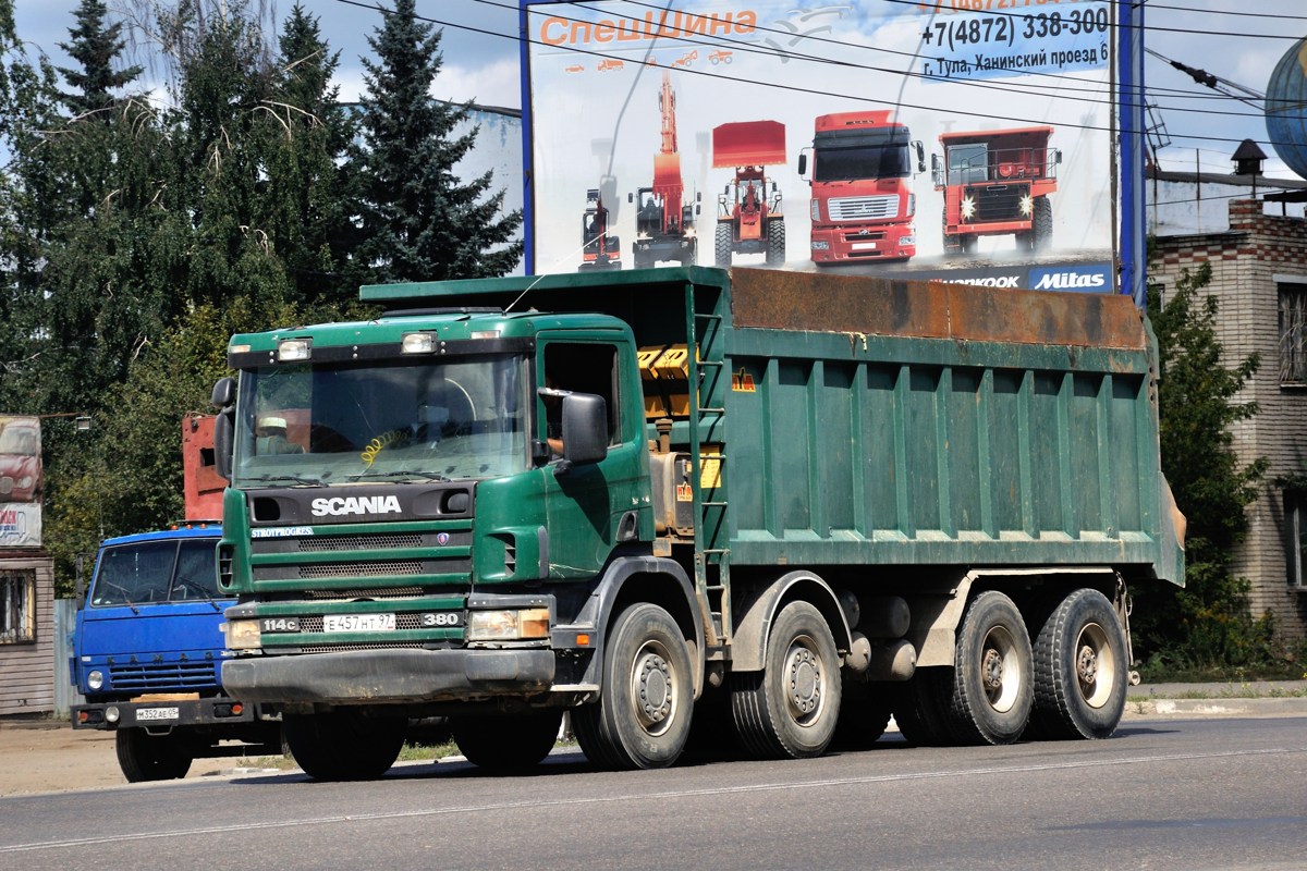 Москва, № Е 457 НТ 97 — Scania ('1996) P114C