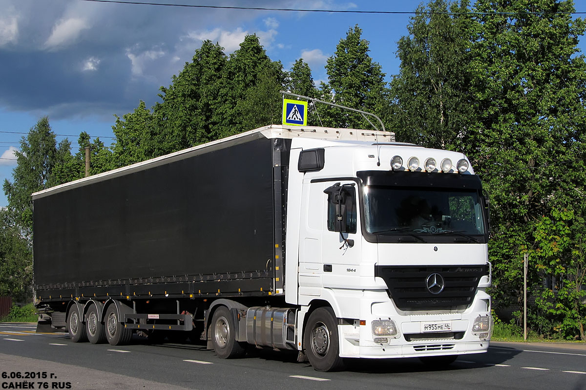 Курская область, № М 955 МЕ 46 — Mercedes-Benz Actros ('2003) 1844