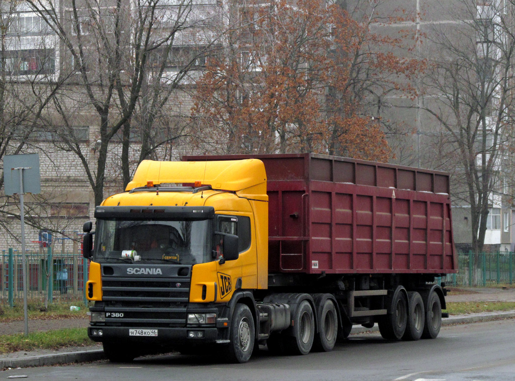 Курская область, № Н 748 КО 46 — Scania ('1996) P380