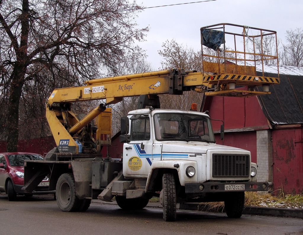 Калужская область, № Е 072 СС 40 — ГАЗ-3309