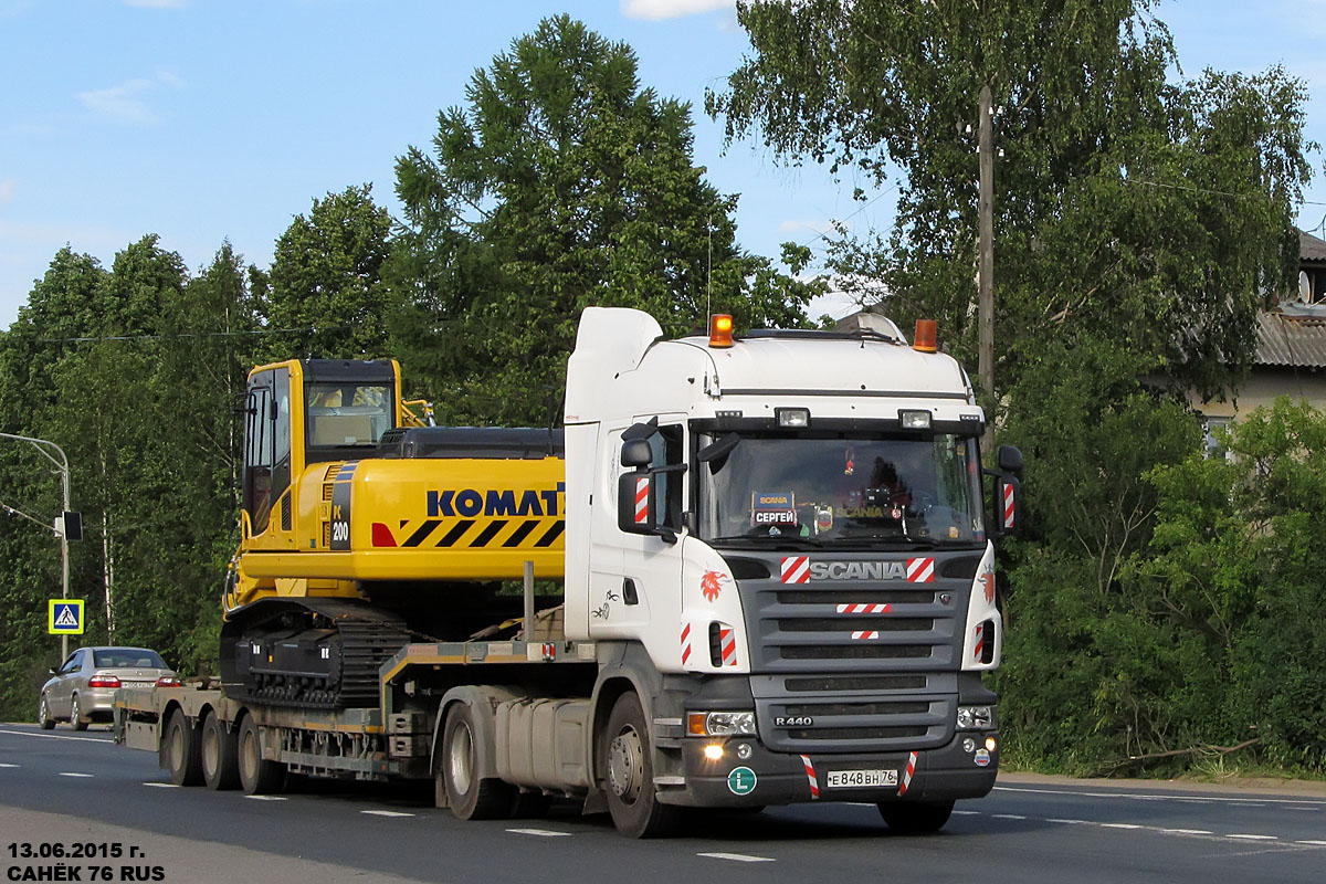 Ярославская область, № Е 848 ВН 76 — Scania ('2004) R440