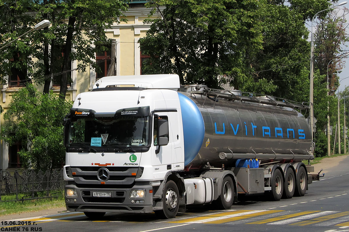 Москва, № Е 810 УР 197 — Mercedes-Benz Actros ('2009) 1841