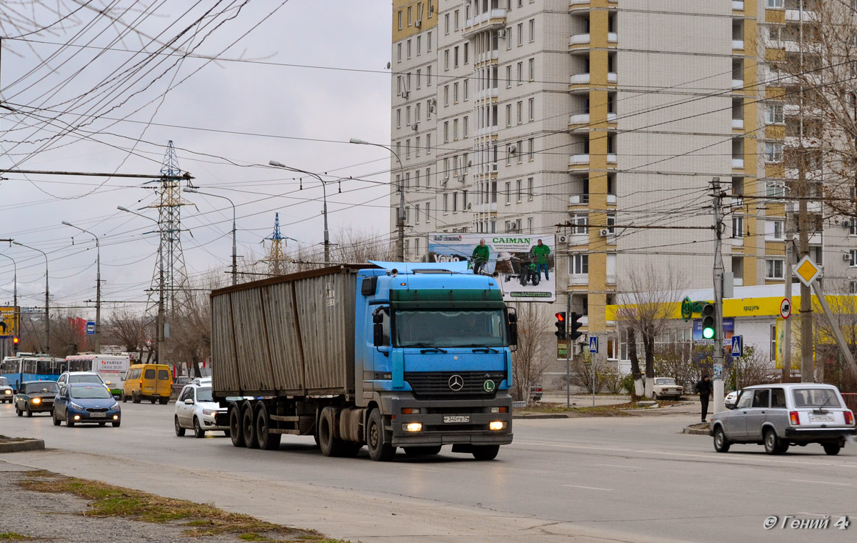 Волгоградская область, № Р 340 РВ 34 — Mercedes-Benz Actros ('1997) 1846