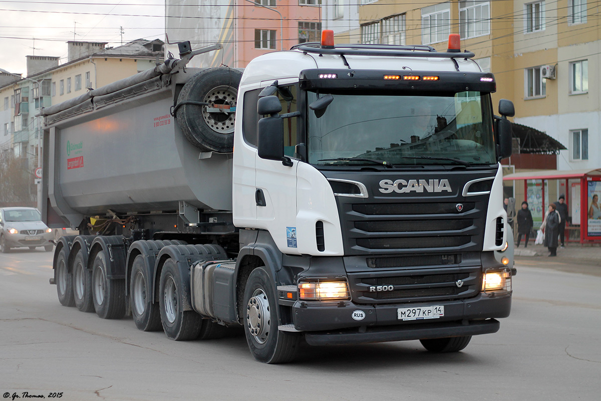 Саха (Якутия), № М 297 КР 14 — Scania ('2009) R500