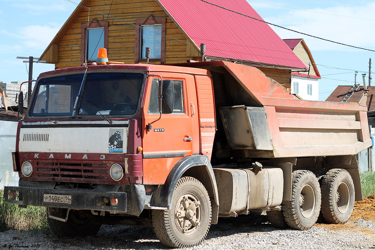 Саха (Якутия), № Р 140 ЕС 14 — КамАЗ-5410