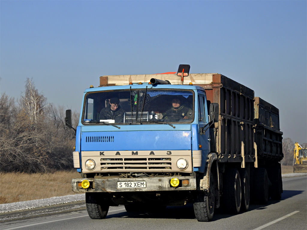 Павлодарская область, № S 182 XEM — КамАЗ-5320