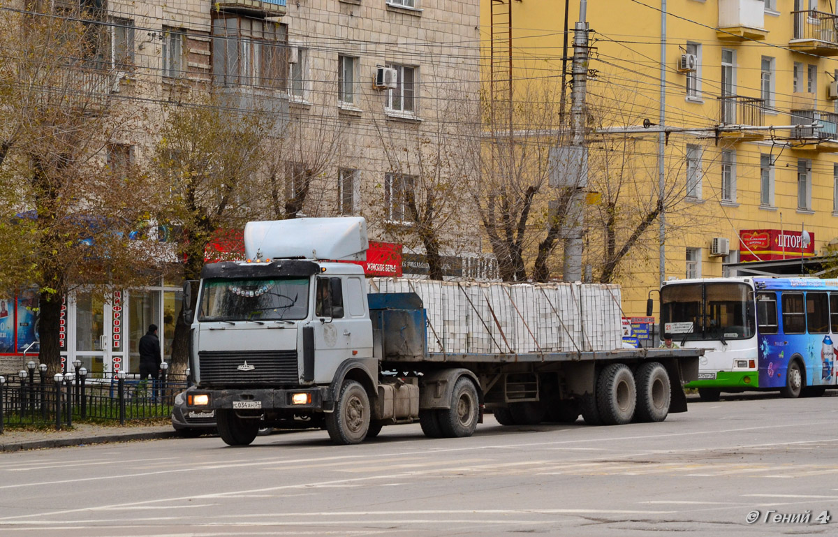 Волгоградская область, № С 034 АН 34 — МАЗ-54329