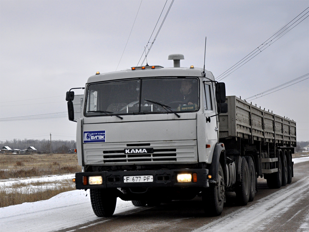 Восточно-Казахстанская область, № F 677 PF — КамАЗ-54115 [541150]