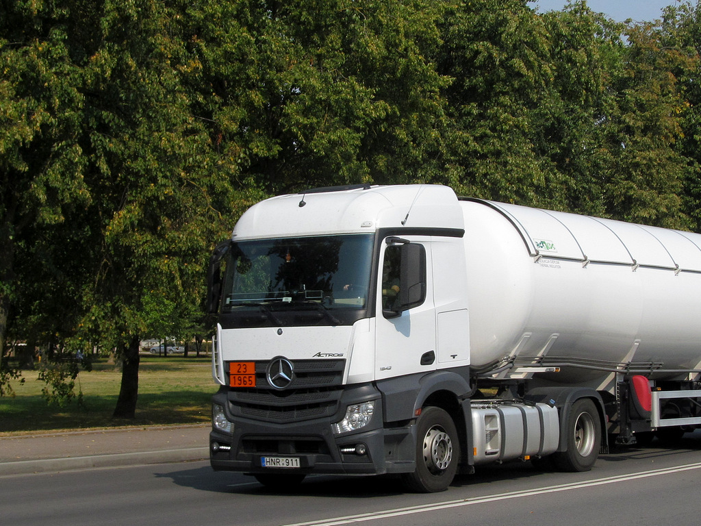 Литва, № HNR 911 — Mercedes-Benz Actros ('2011) 1842