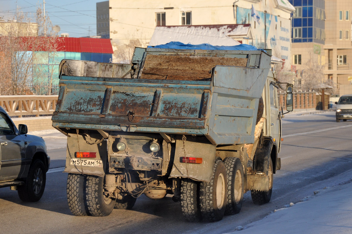 Саха (Якутия), № М 575 АМ 14 — КамАЗ-5511