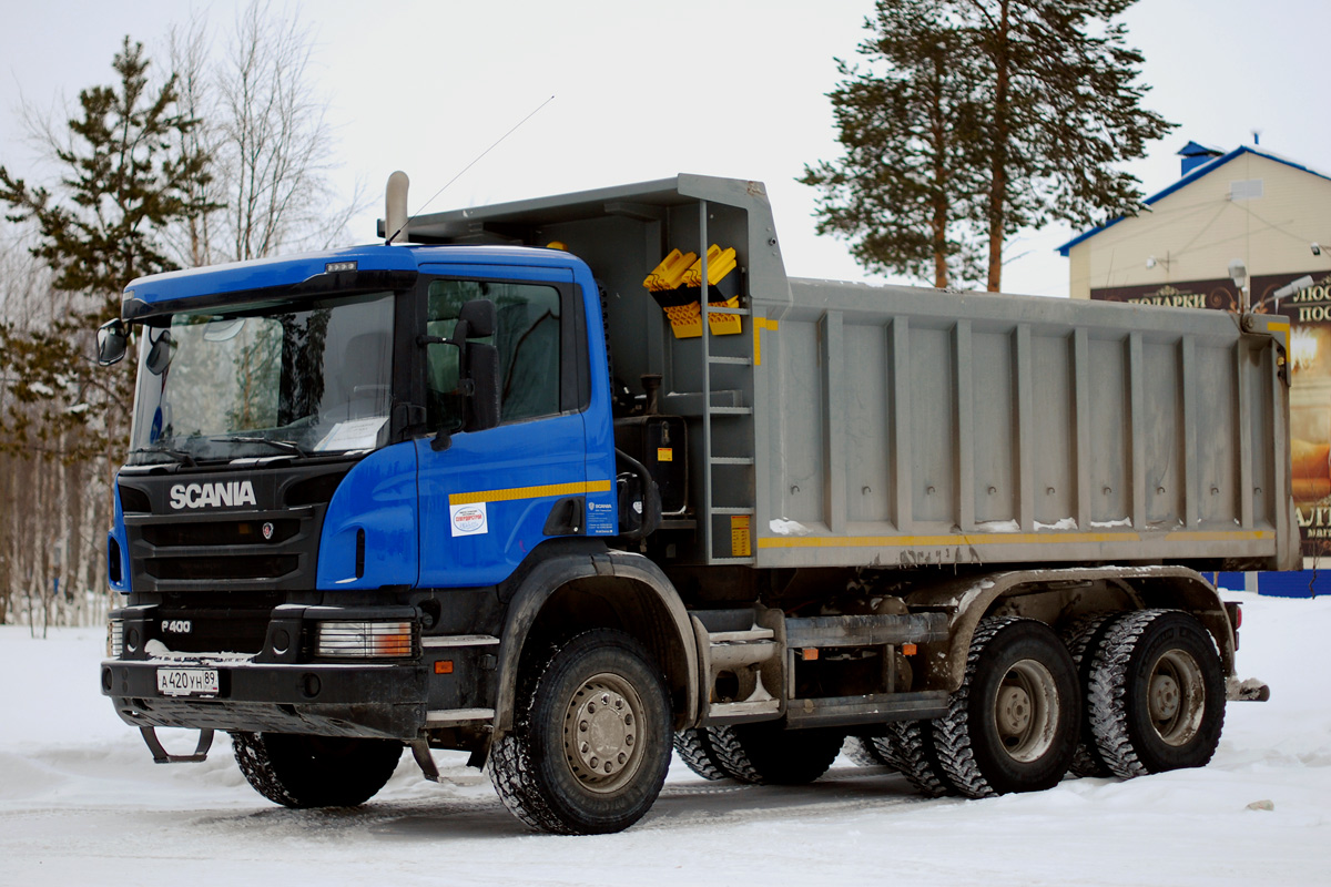 Ямало-Ненецкий автоном.округ, № А 420 УН 89 — Scania ('2011) P400