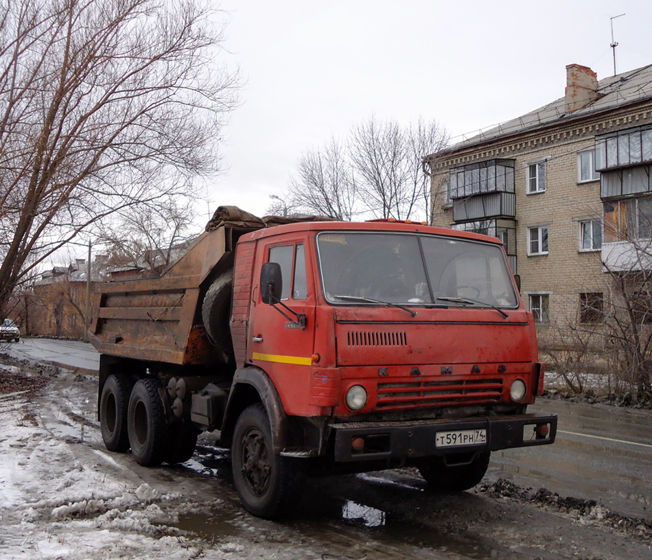 Челябинская область, № Т 591 РН 74 — КамАЗ-5511