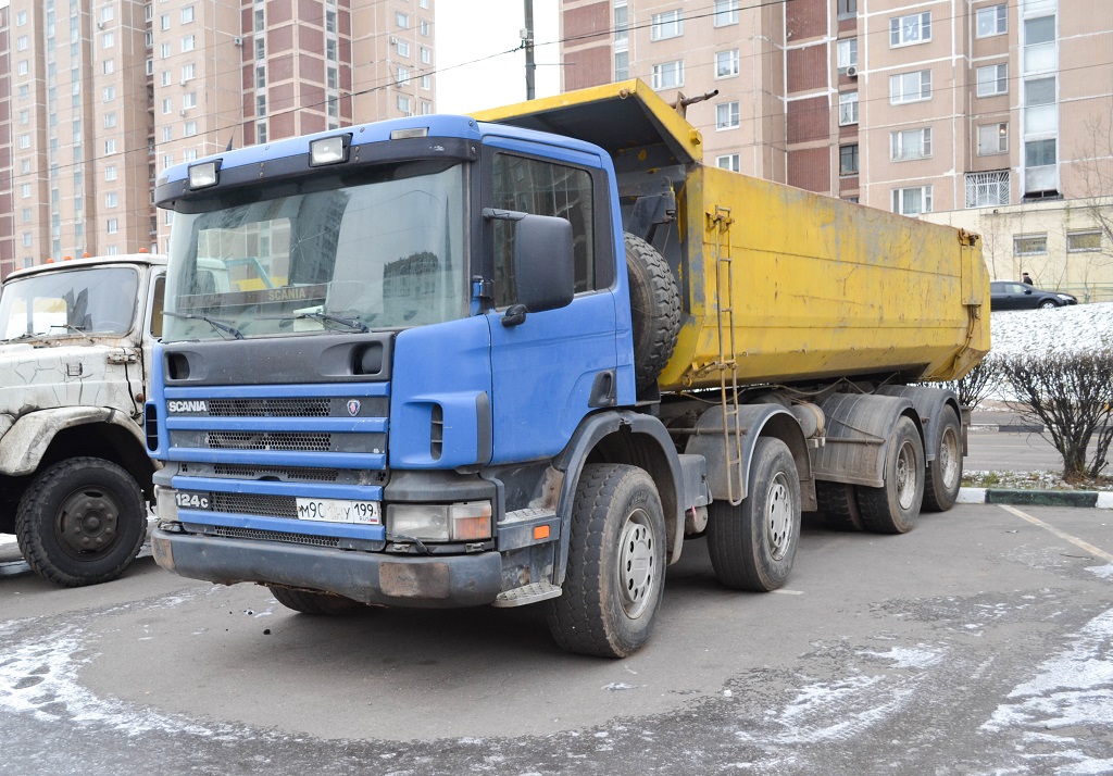 Москва, № М 901 НУ 199 — Scania ('1996) P124C