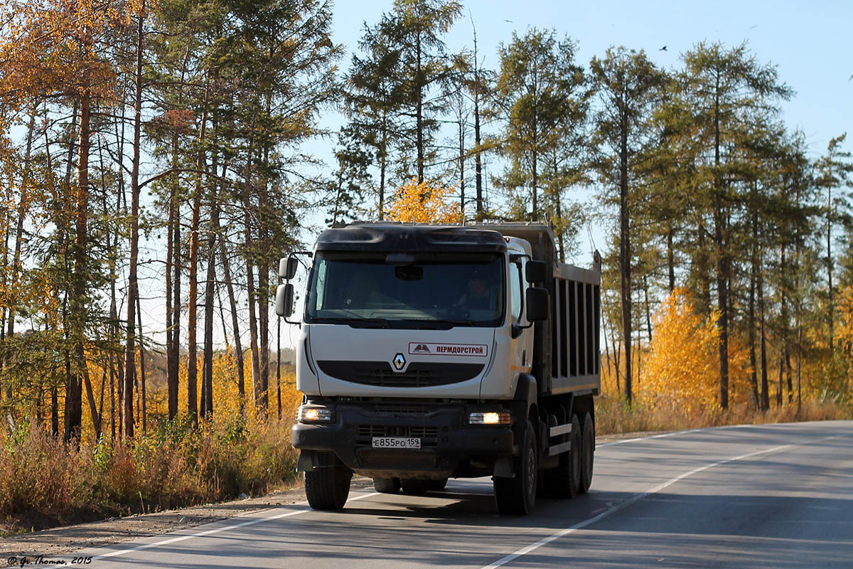 Пермский край, № Е 855 РО 159 — Renault Kerax [X9P]