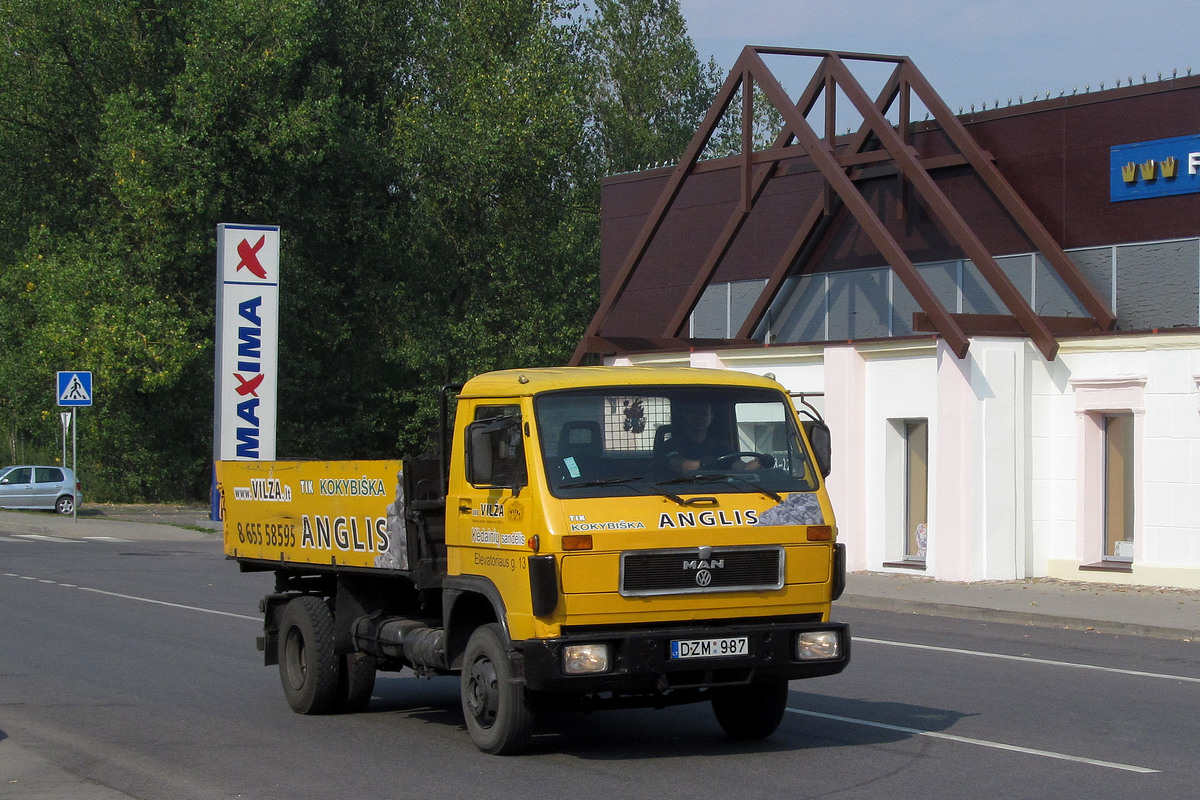 Литва, № DZM 987 — MAN Volkswagen G90