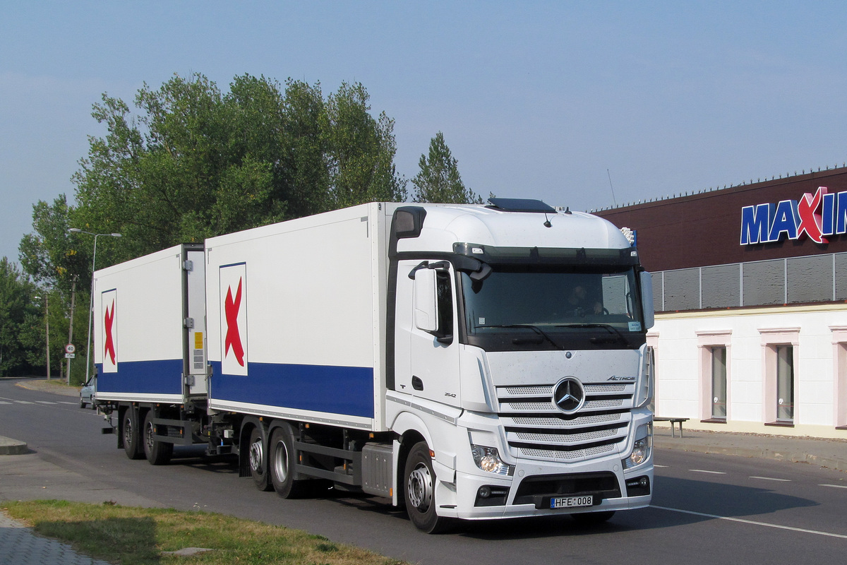 Литва, № HFE 008 — Mercedes-Benz Actros ('2011) 2542