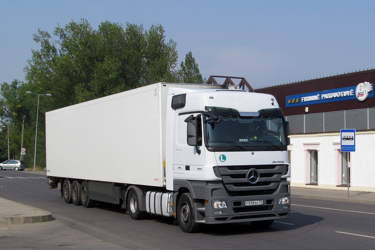 Калининградская область, № Р 838 ВЕ 39 — Mercedes-Benz Actros ('2009) 1844