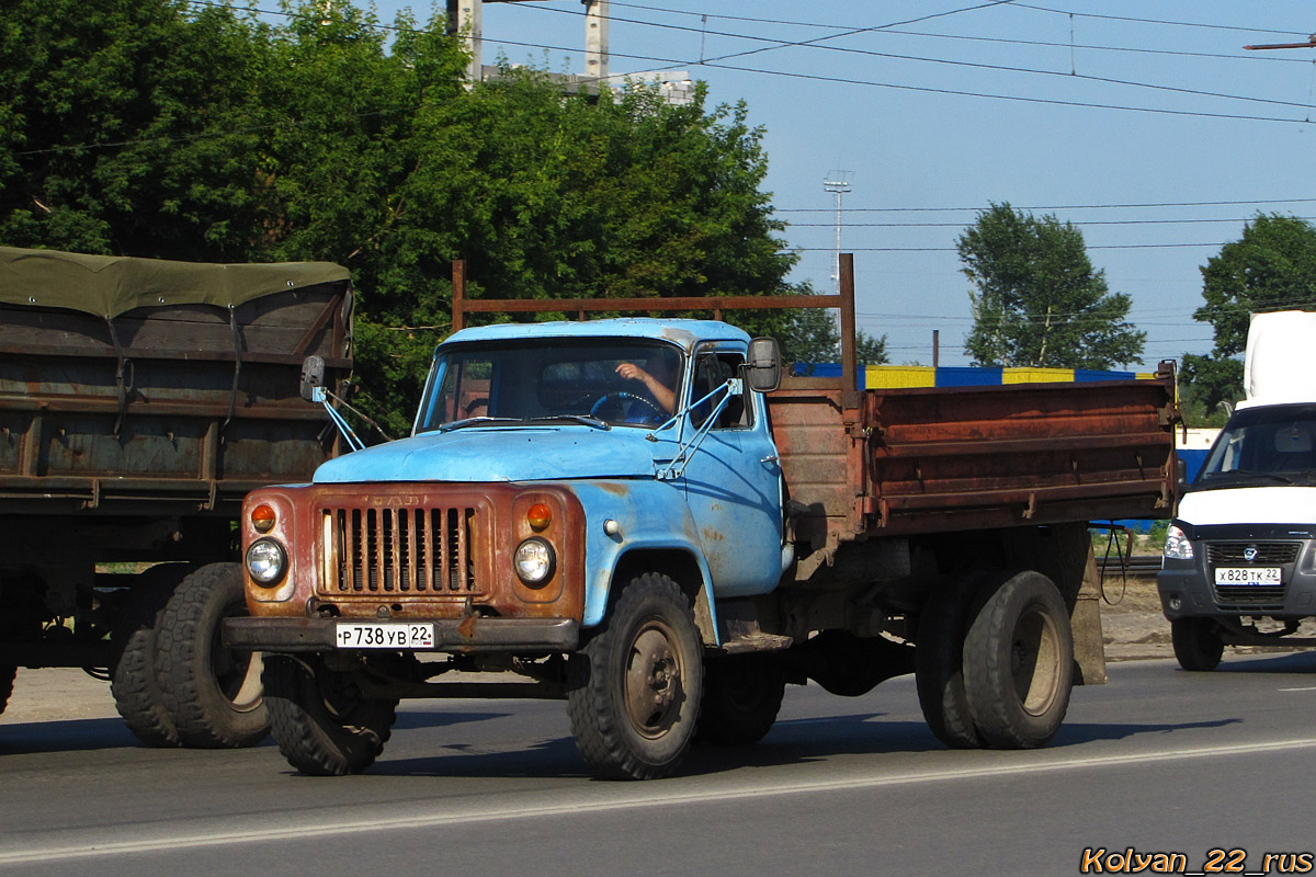 Алтайский край, № Р 738 УВ 22 — ГАЗ-53-14, ГАЗ-53-14-01