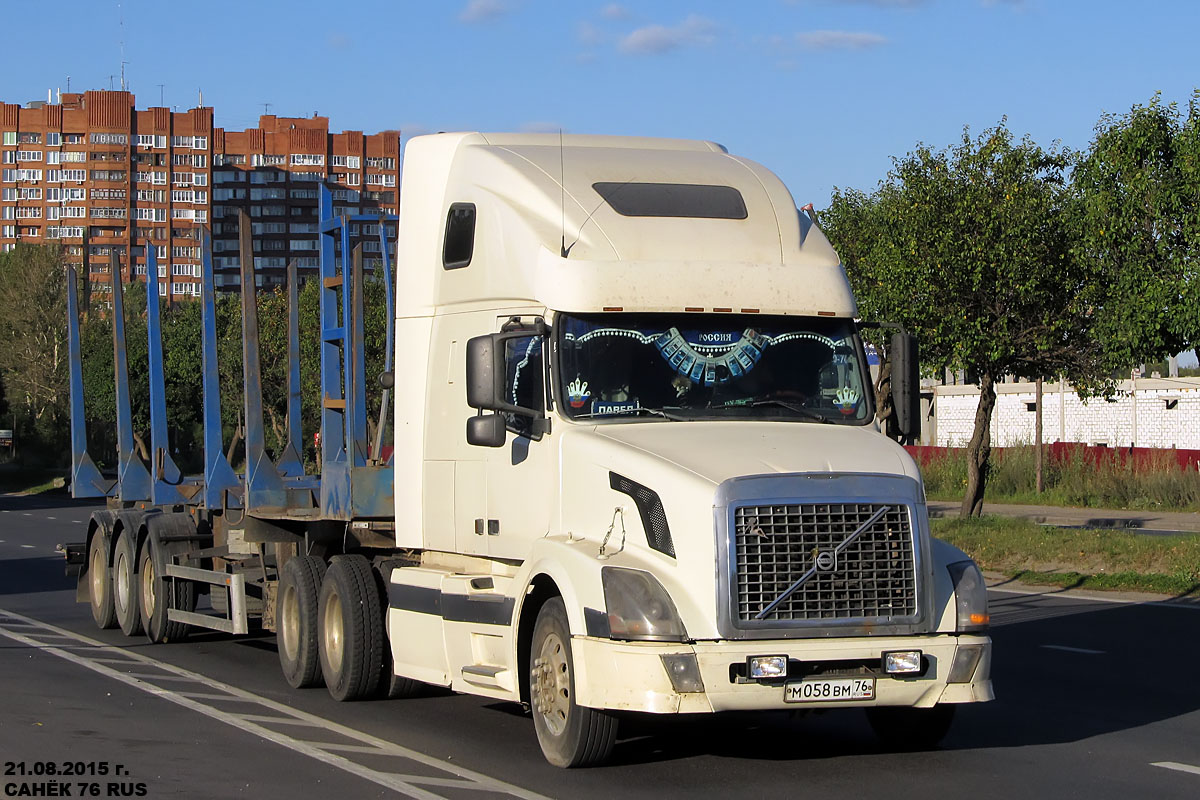 Ярославская область, № М 058 ВМ 76 — Volvo VNL670