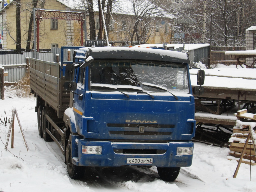 Кировская область, № К 400 ОР 43 — КамАЗ-65117-A4