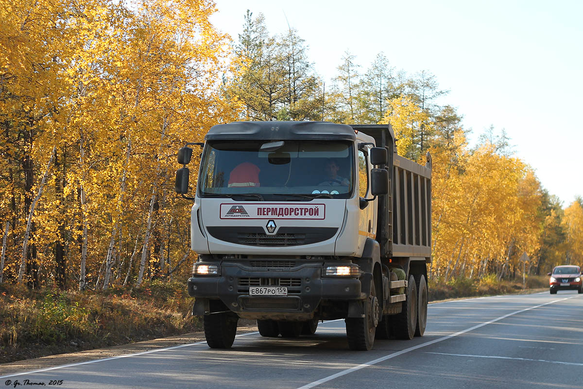 Пермский край, № Е 867 РО 159 — Renault Kerax [X9P]