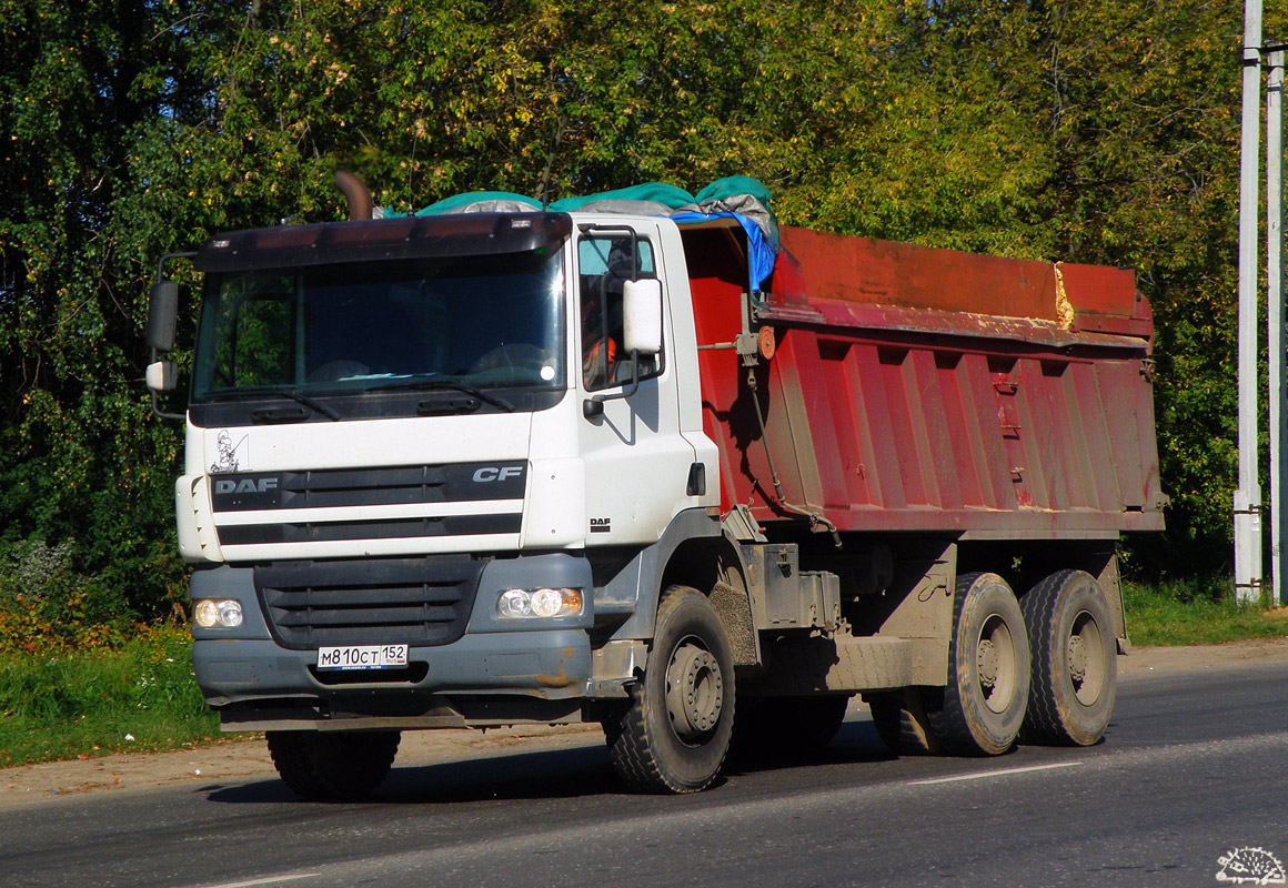 Нижегородская область, № М 810 СТ 152 — DAF CF85 FAT