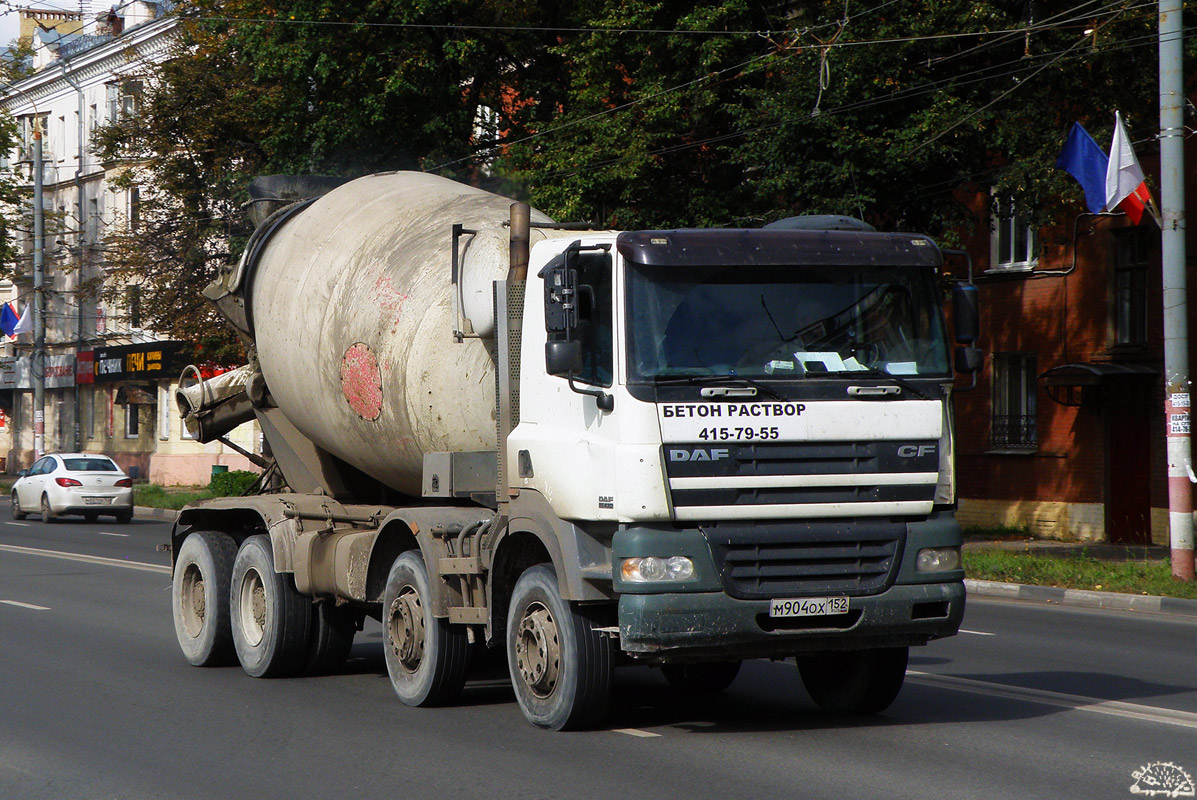 Нижегородская область, № М 904 ОХ 152 — DAF CF85 FAD