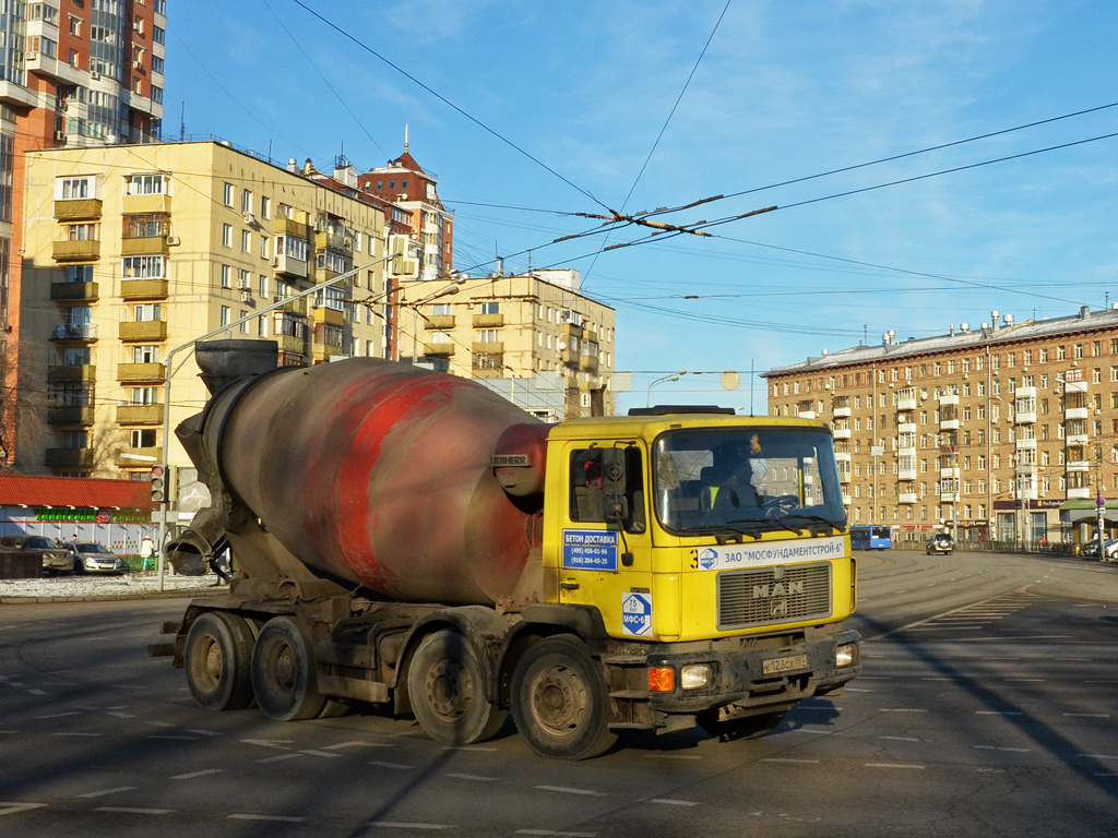 Москва, № К 123 СХ 197 — MAN F90 33.xxx (общая)