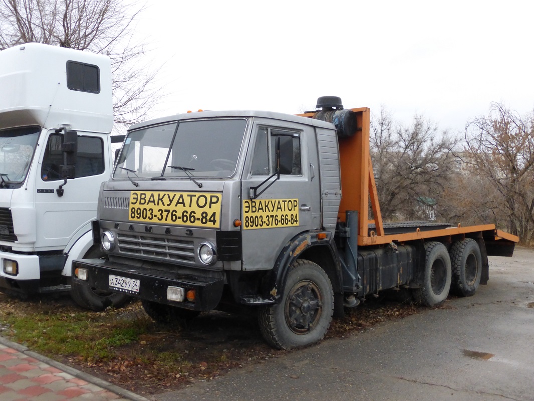 Волгоградская область, № А 342 УУ 34 — КамАЗ-5320