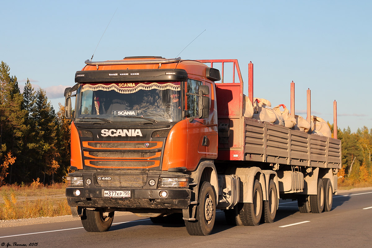 Саха (Якутия), № М 377 КР 750 — Scania ('2013) G440