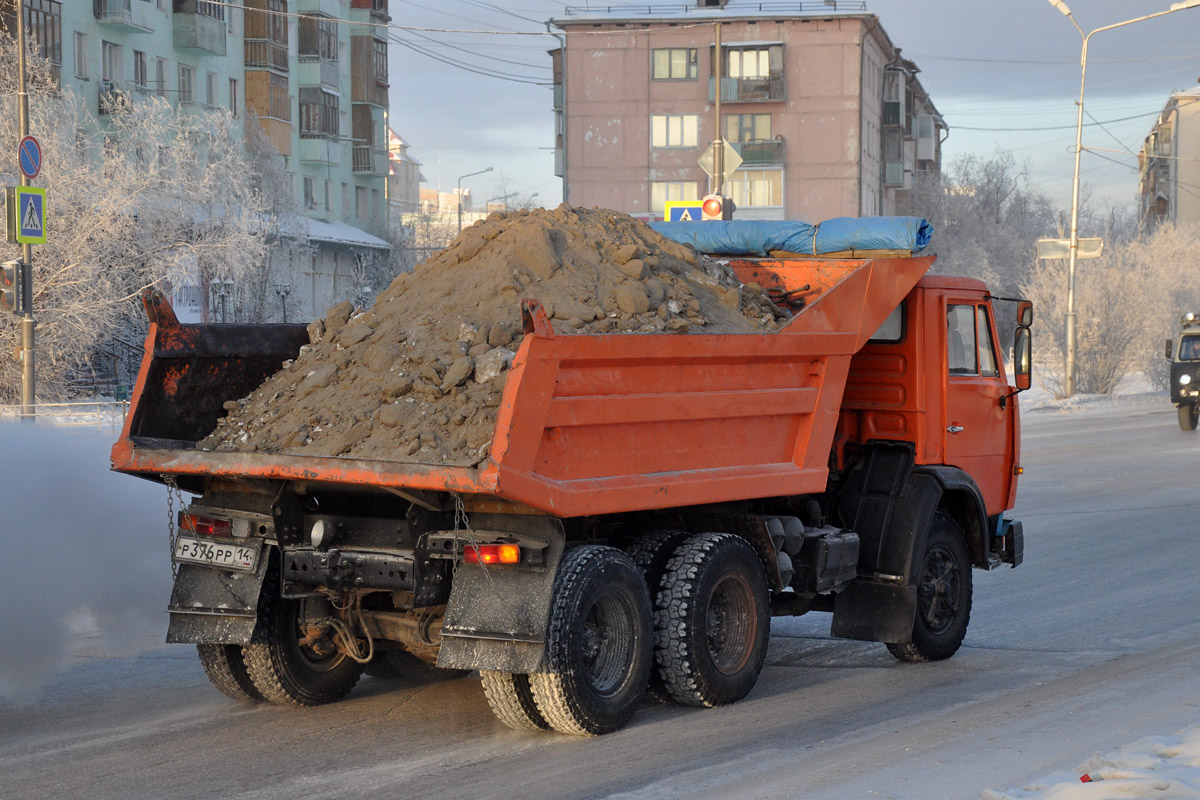 Саха (Якутия), № Р 376 РР 14 — КамАЗ-5410