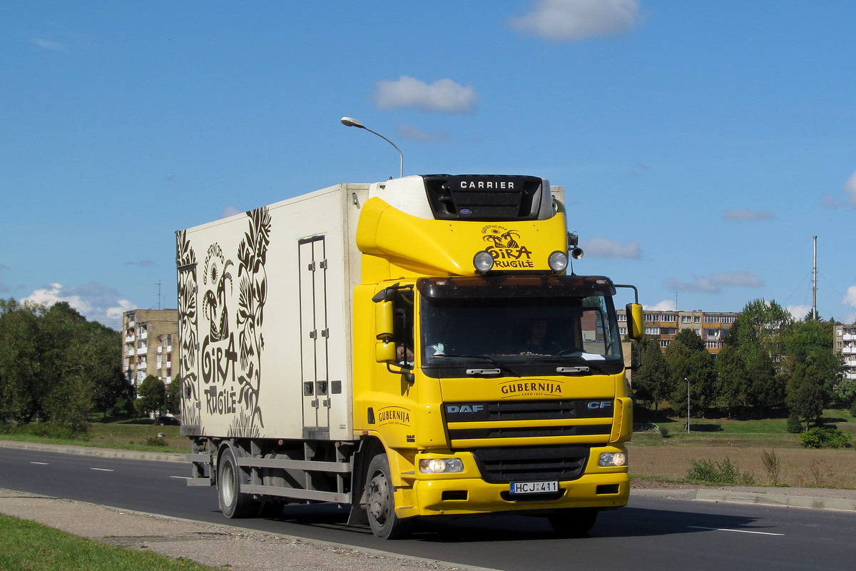 Литва, № HCJ 411 — DAF CF65 FA