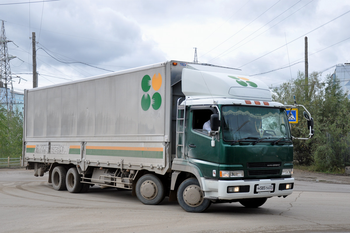 Хабаровский край, № М 585 ТН 27 — Mitsubishi Fuso Super Great