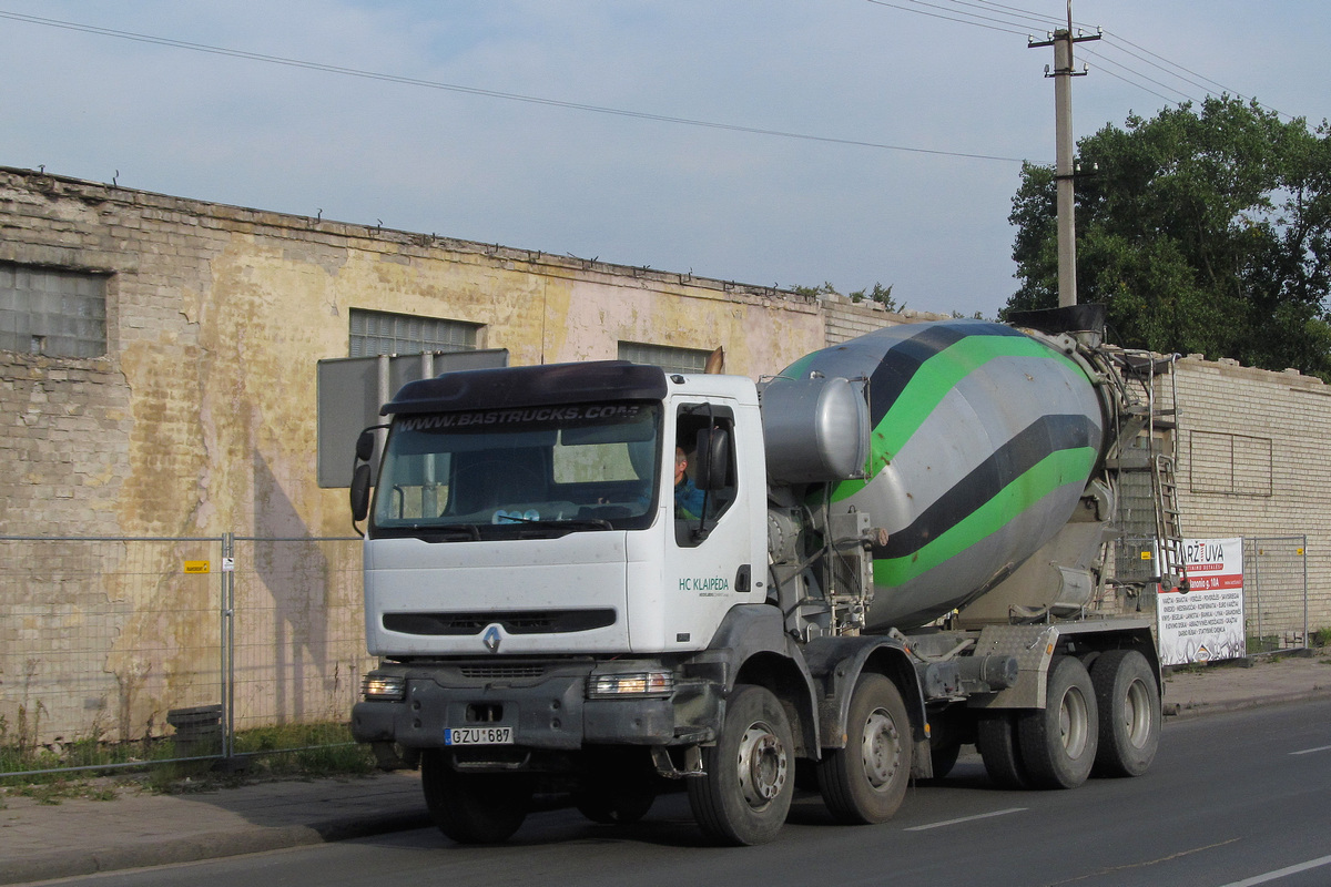 Литва, № GZU 687 — Renault Kerax