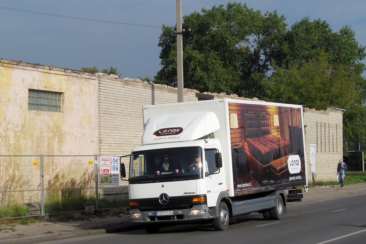 Литва, № GZR 174 — Mercedes-Benz Atego 816