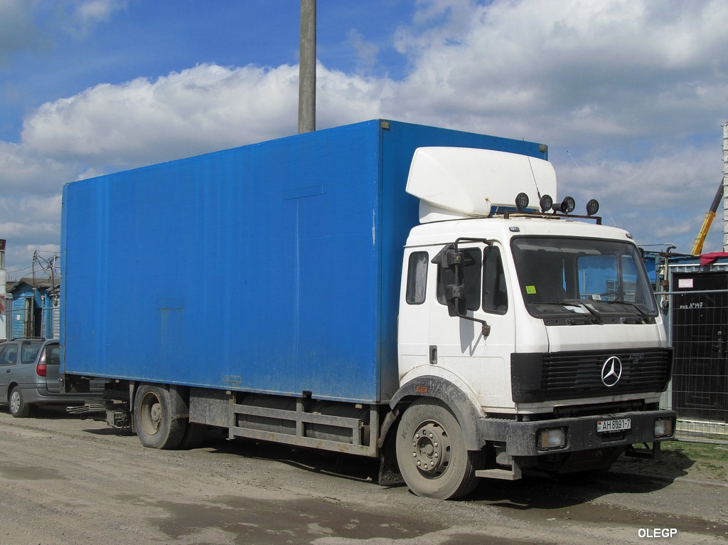 Минск, № АН 8091-7 — Mercedes-Benz SK (общ. мод.)