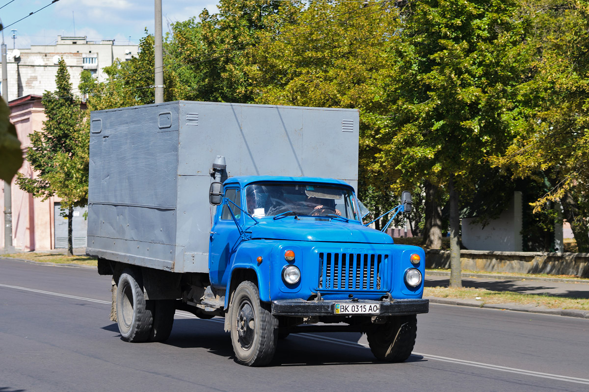 Ровненская область, № ВК 0315 АО — ГАЗ-53-12