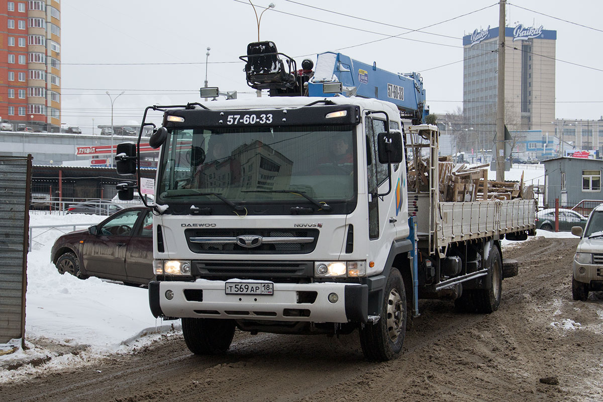 Удмуртия, № Т 569 АР 18 — Daewoo Novus