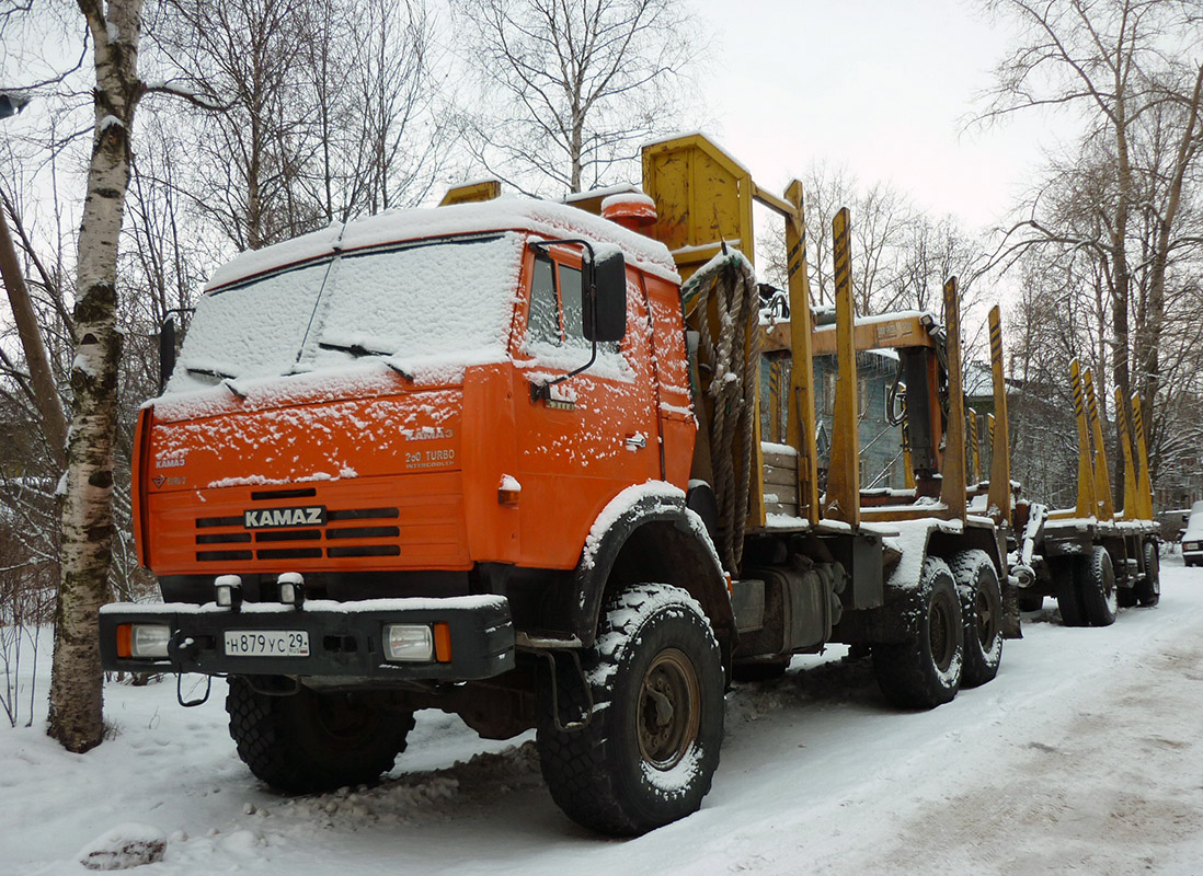 Архангельская область, № Н 879 УС 29 — КамАЗ-43118-10 [43118K]