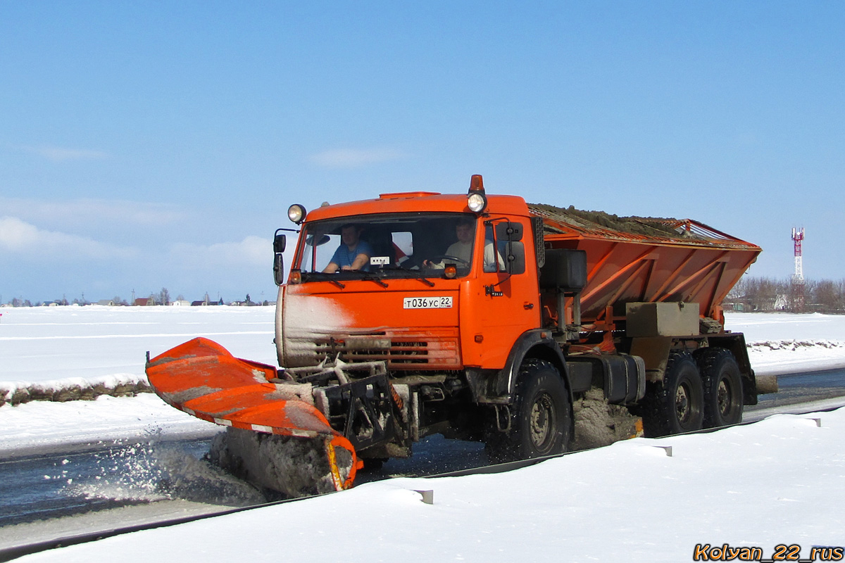 Алтайский край, № Т 036 УС 22 — КамАЗ-43118-13 [43118N]