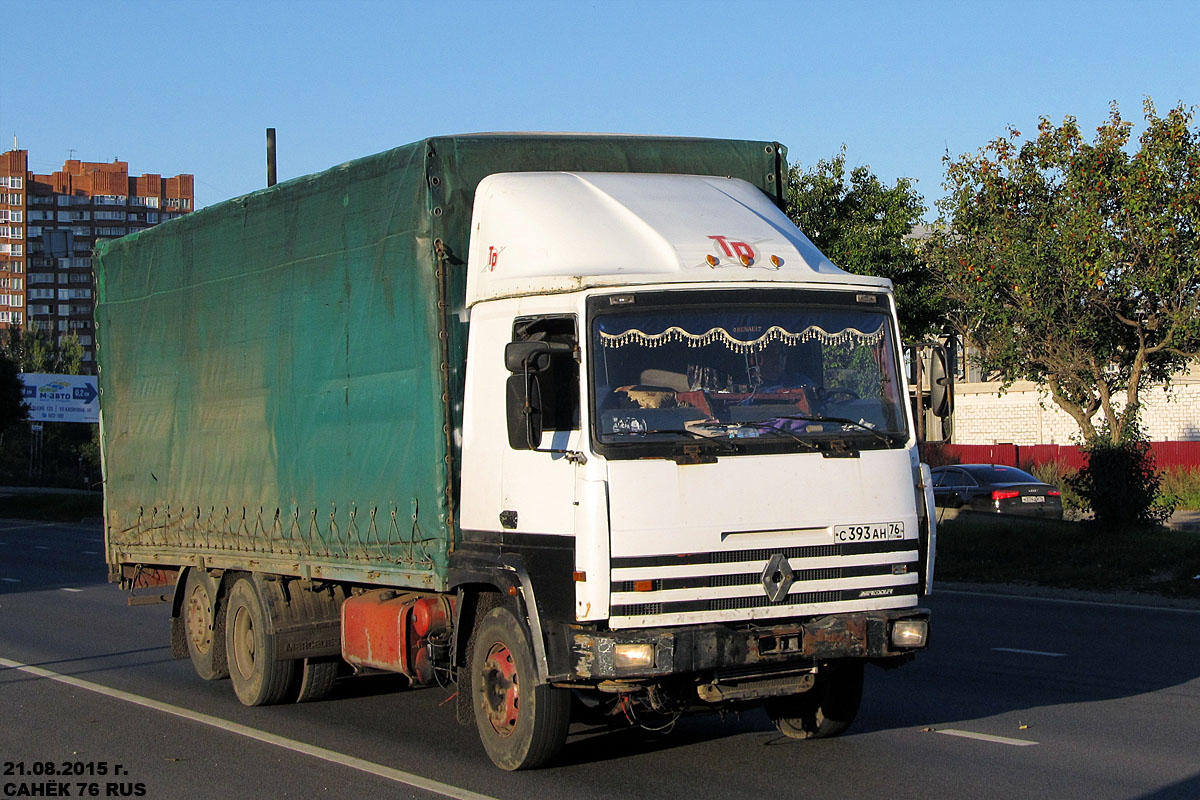 Ярославская область, № С 393 АН 76 — Renault R-Series Major