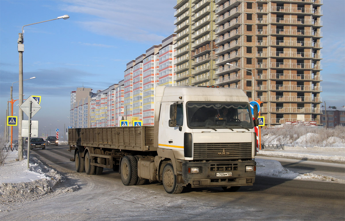 Красноярский край, № Т 703 ВМ 124 — МАЗ-5440A5