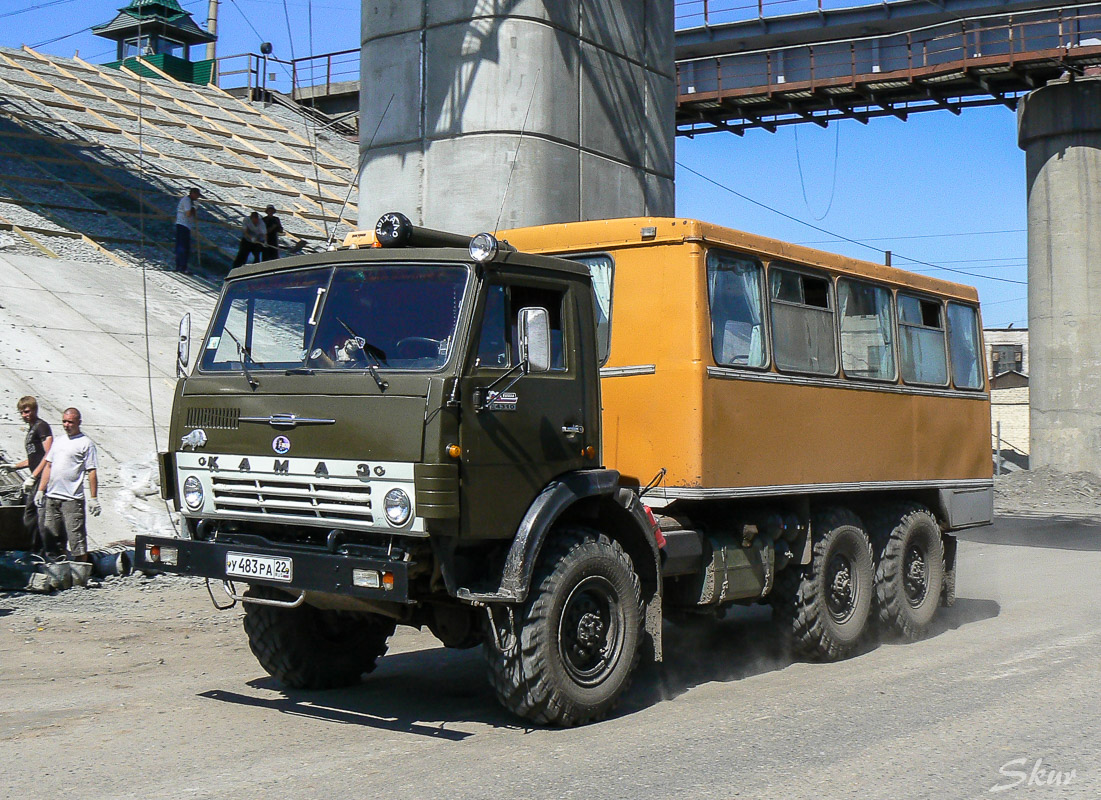 Алтайский край, № У 483 РА 22 — КамАЗ-43101