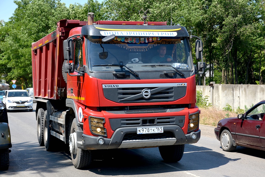 Ростовская область, № К 978 ТК 161 — Volvo ('2010) FMX.400