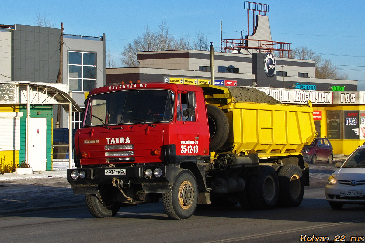 Алтайский край, № О 934 ТР 22 — Tatra 815-2 S1 A