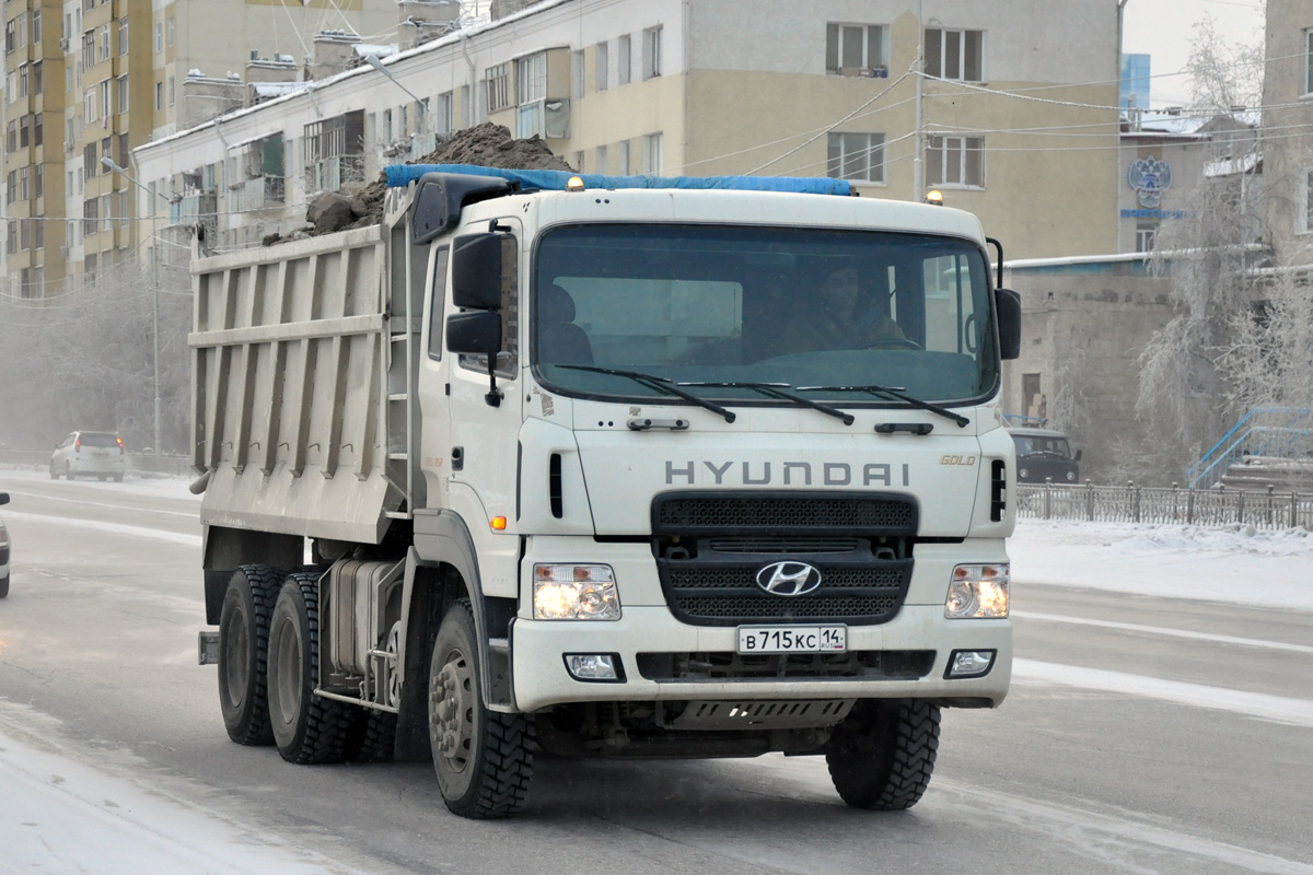 Саха (Якутия), № В 715 КС 14 — Hyundai Power Truck HD270