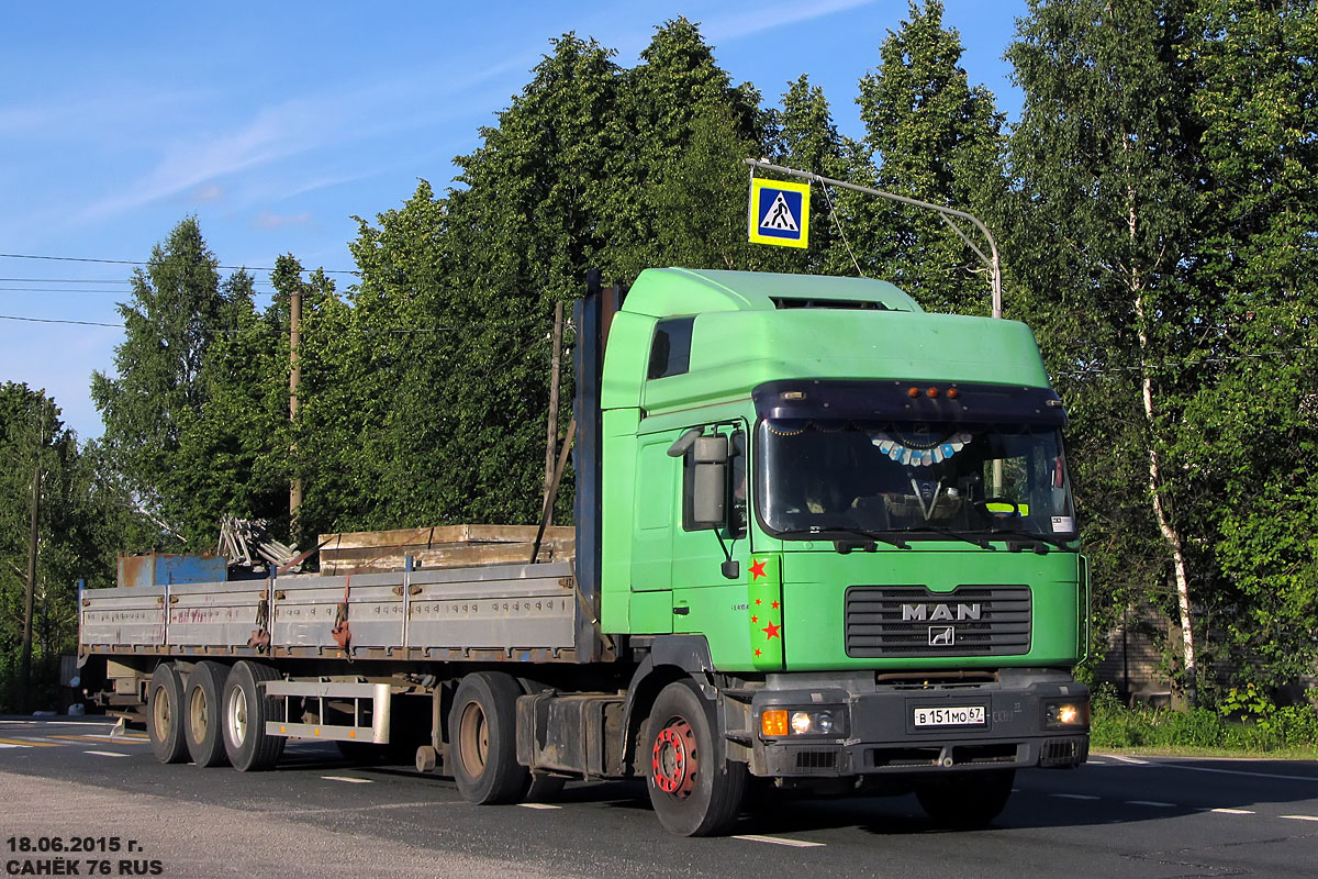 Смоленская область, № В 151 МО 67 — MAN F2000 (общая модель)