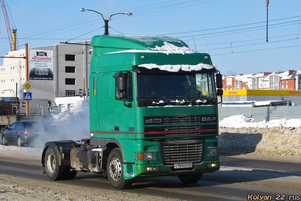 Алтайский край, № С 954 ОХ 22 — DAF 95XF FT