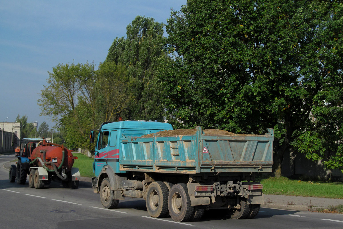 Литва, № BNM 615 — Mercedes-Benz SK (общ. мод.)