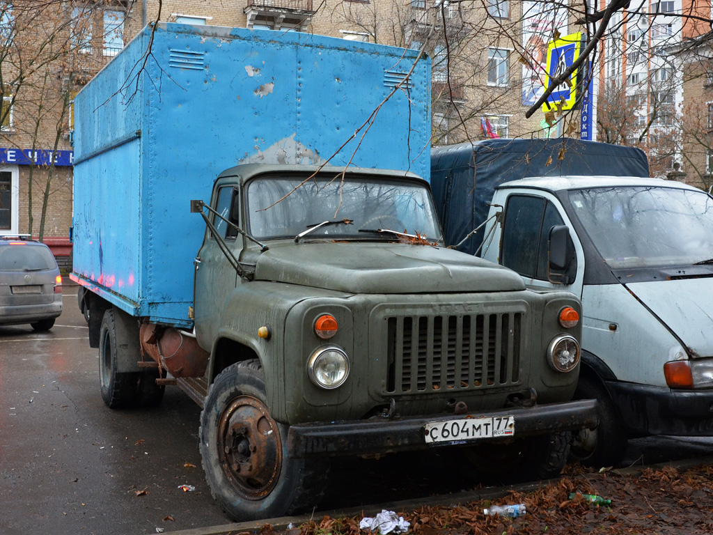 Москва, № С 604 МТ 77 — ГАЗ-53-12